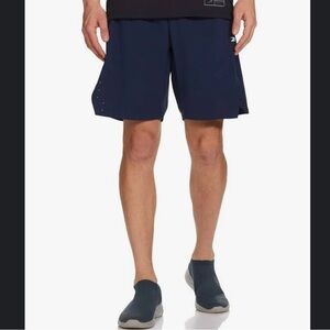 Men’s Reebok United By Fitness Epic Shorts, size L, Navy